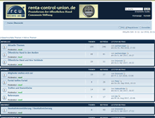Tablet Screenshot of forum.renta-control-union.de